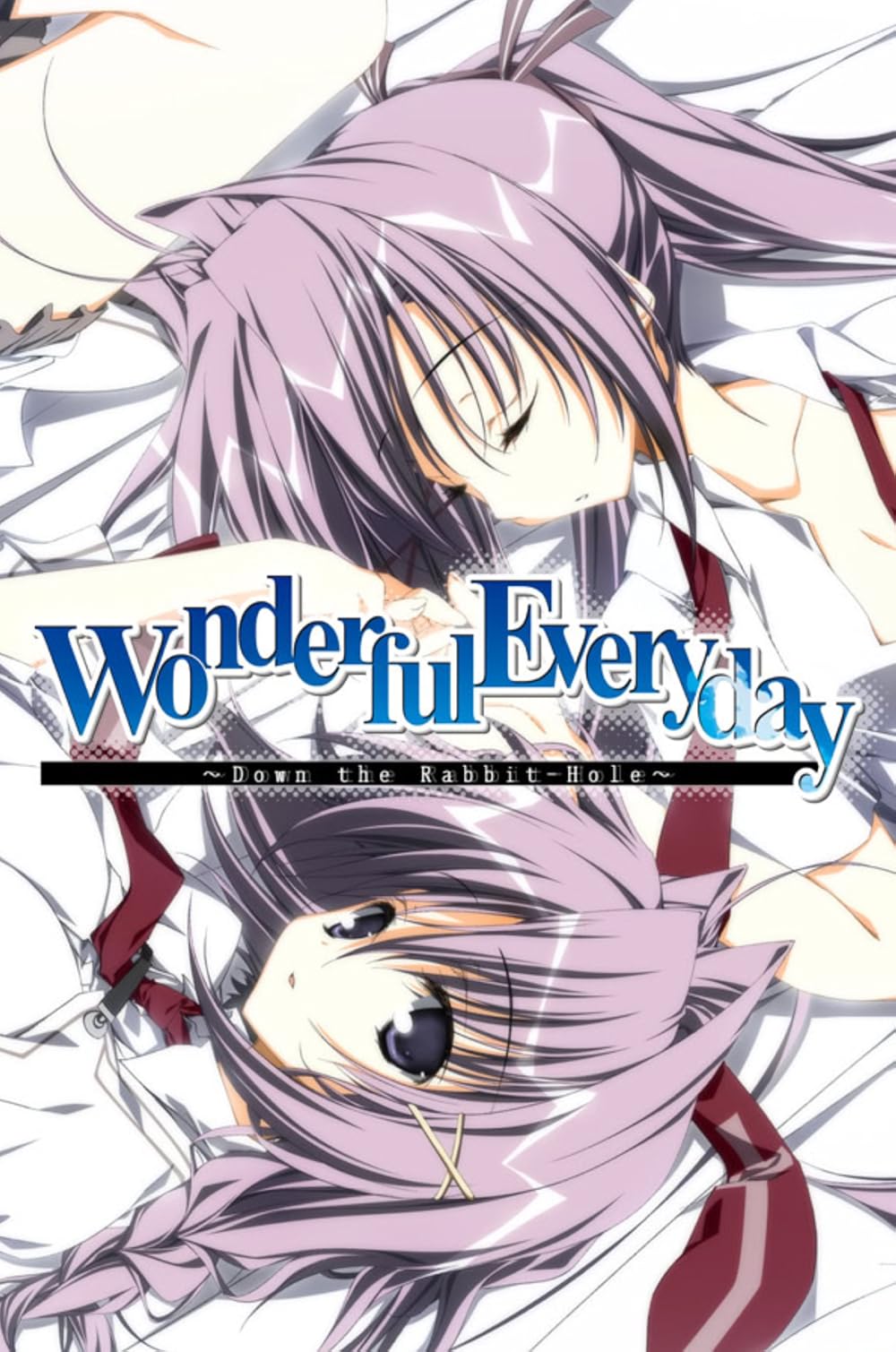 Arte de Wonderful Everyday: personagem e logotipo da edição Steam